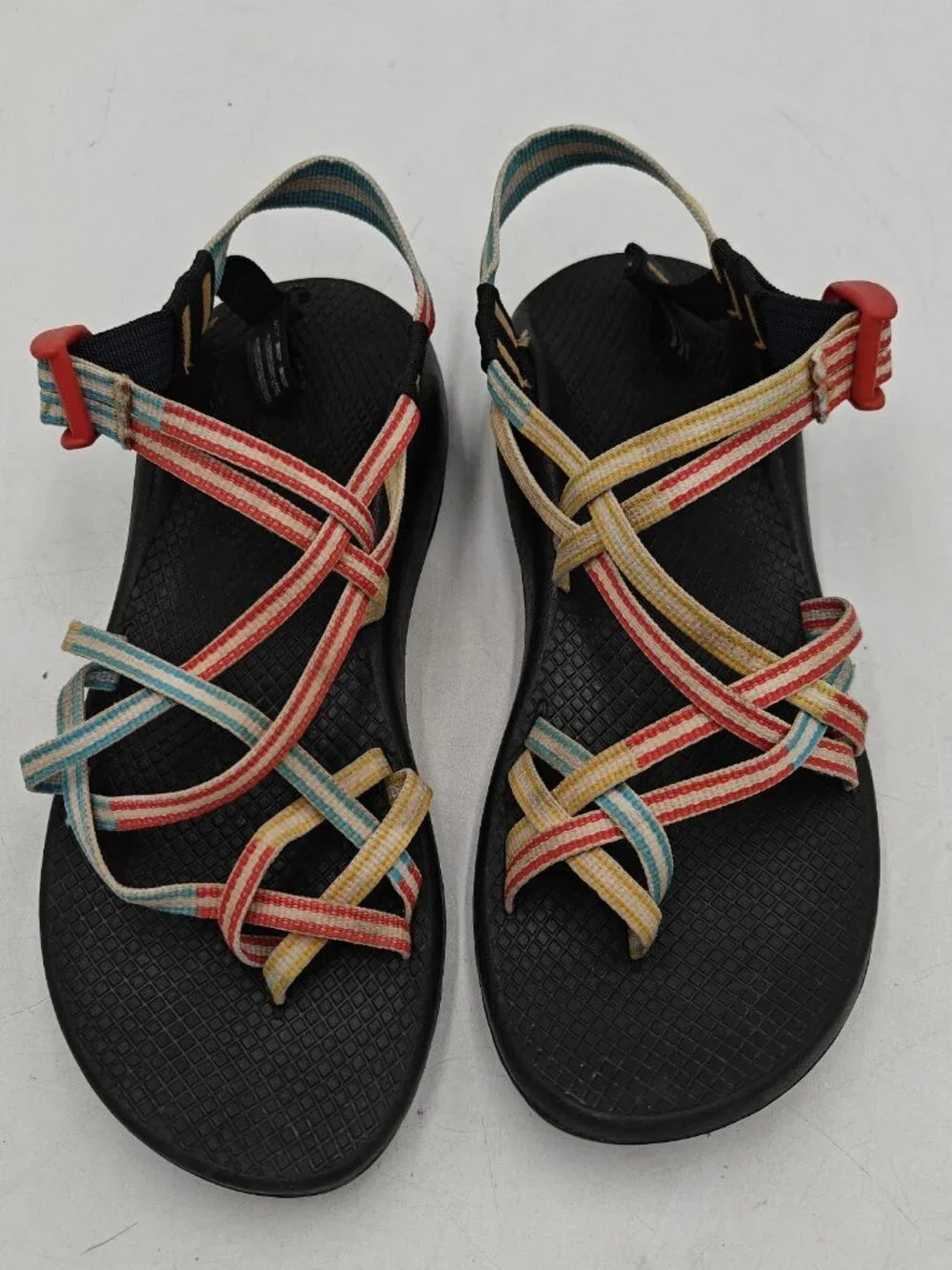 Chaco ZX/2 Classic Vary Primary Women's Size 9 Sport Sandals JCH109542 Blue Red